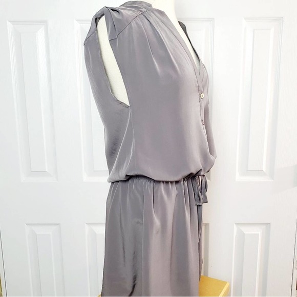 ZOA Drawstring Drop Waist Dress - Picture 2 of 7